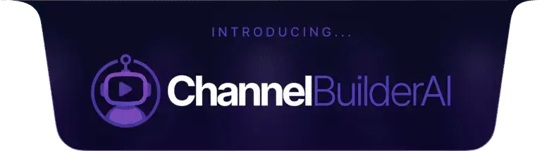 Channel Builder AI. Creates Faceless Ai Video Channels On Youtube & Tiktok