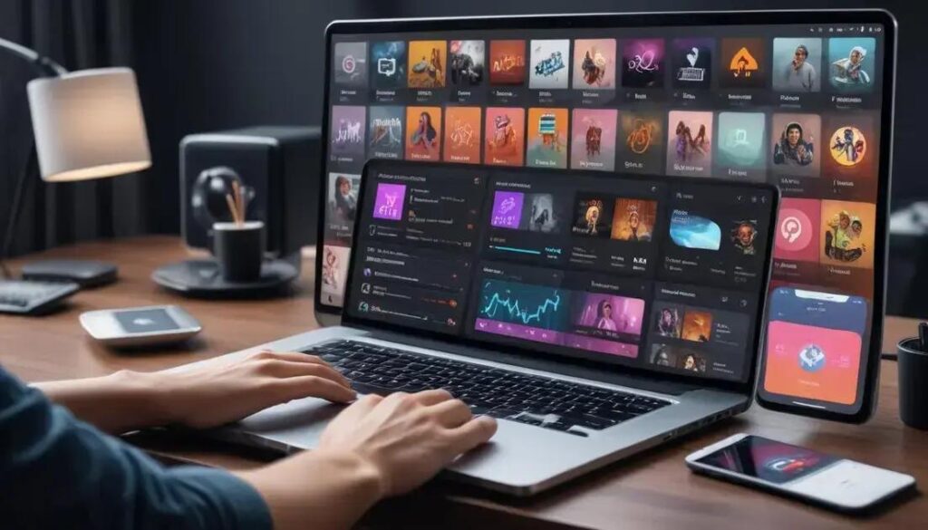 Sonic music streaming platform app. Get It And Launch Your Hypermedia Streaming Platform